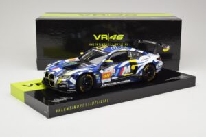 BMW M4 GT3 Team WRT #46 V. Rossi / A. Al-Harthy / M. Martin DNF 24 Hours of Le Mans 2024 Minichamps 1:18 113242446 Метал — снимка 8 от 8