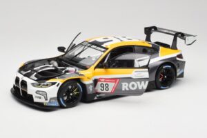 BMW M4 GT3 #98 M. Wittmann / S. van der Linde Rowe Racing ADAC 24h Nurburgring 2023 Minichamps 1:18 113232098 Метал — снимка 2 от 8