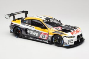 BMW M4 GT3 #98 M. Wittmann / S. van der Linde Rowe Racing ADAC 24h Nurburgring 2023 Minichamps 1:18 113232098 Метал — снимка 6 от 8