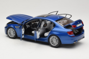 BMW M5 F10 Monte Carlo Blue Paragon 1:18 80432186352 Метал — снимка 5 от 8