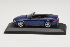 BMW M6 E64 Кабриолет Blue Metallic Minichamps 1:43 BMW017 Метал