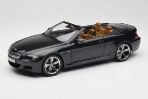 BMW M6 E64 Кабриолет Sapphire Black Kyosho 1:18 80430417424 Метал