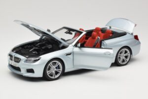 BMW M6 F12 Кабриолет Silverstone Silver Paragon 1:18 8043225656 Метал — снимка 2 от 8