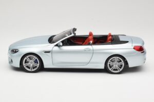 BMW M6 F12 Кабриолет Silverstone Silver Paragon 1:18 8043225656 Метал — снимка 4 от 8