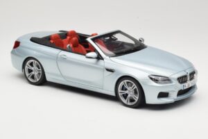BMW M6 F12 Кабриолет Silverstone Silver Paragon 1:18 8043225656 Метал — снимка 6 от 8