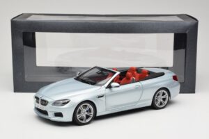 BMW M6 F12 Кабриолет Silverstone Silver Paragon 1:18 8043225656 Метал — снимка 8 от 8