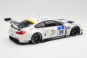 BMW M6 GT3 F13 #100 Schubert Motorsport J. Edwards / J. Klingmann 24h Nurburgring 2016 Minichamps 1:18 155162611 Метал — снимка 2 от 6