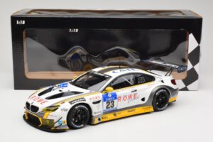 BMW M6 GT3 F13 #23 Rowe Racing A. Sims / P. Eng 24h Nurburgring 2016 Minichamps 1:18 155162623 Метал — снимка 6 от 6