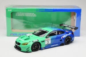BMW M6 GT3 F13 #3 Falken Motorsports P. Düsseldorf / J. Müller VLN Winner Heat 4 2017 Minichamps 1:18 153172693 Метал — снимка 6 от 6