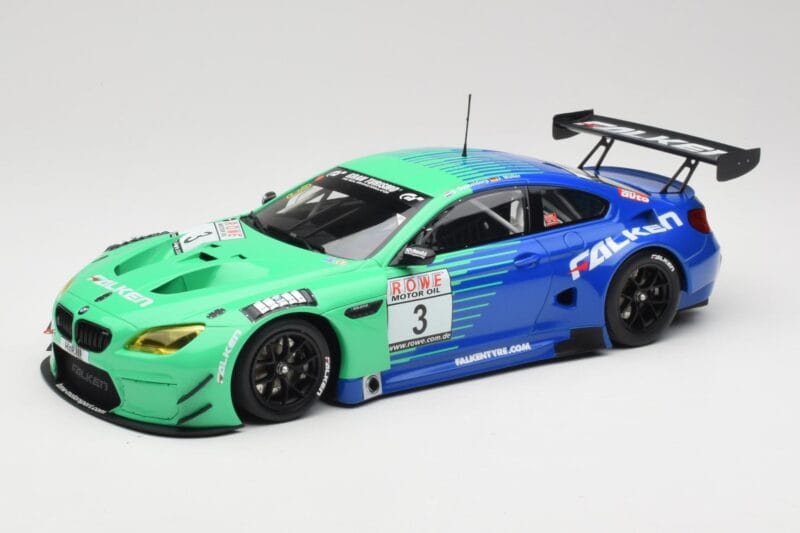 BMW M6 GT3 F13 #3 Falken Motorsports P. Düsseldorf / J. Müller VLN Winner Heat 4 2017 Minichamps 1:18 153172693 Метал