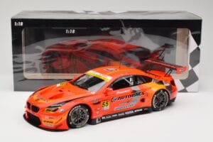 BMW M6 GT3 F13 #55 Autobacs Racing Team R. Takagi / K. Kobayashi Super GT Series 2016 Minichamps 1:18 155162655 Метал — снимка 6 от 6