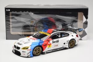BMW M6 GT3 F13 #7 BMW Team Studie AG J. Muller / S. Ara Super GT Series 2016 Minichamps 1:18 155162607 Метал — снимка 6 от 6