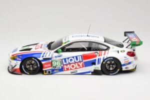 BMW M6 GT3 F13 #96 Turner Motorsport B. Auberlen / R. Foley Class Winner Petit Le Mans 2019 Minichamps 1:18 153192696 Метал — снимка 3 от 6