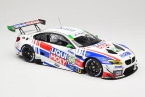 BMW M6 GT3 F13 #96 Turner Motorsport B. Auberlen / R. Foley Class Winner Petit Le Mans 2019 Minichamps 1:18 153192696 Метал — снимка 4 от 6