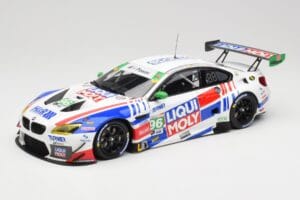 BMW M6 GT3 F13 #96 Turner Motorsport B. Auberlen / R. Foley Class Winner Petit Le Mans 2019 Minichamps 1:18 153192696 Метал