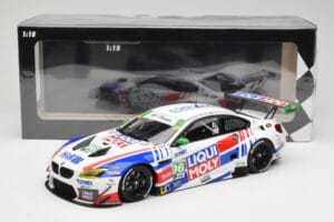BMW M6 GT3 F13 #96 Turner Motorsport B. Auberlen / R. Foley Class Winner Petit Le Mans 2019 Minichamps 1:18 153192696 Метал — снимка 6 от 6