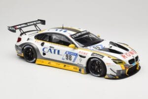 BMW M6 GT3 F13 #98 Rowe Racing M. Palttala / N. Catsburg 2nd Place 24 Hours of Nurburgring 2017 Minichamps 1:18 155172698 Мет — снимка 4 от 6