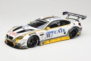 BMW M6 GT3 F13 #98 Rowe Racing M. Palttala / N. Catsburg 2nd Place 24 Hours of Nurburgring 2017 Minichamps 1:18 155172698 Мет