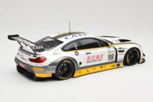 BMW M6 GT3 F13 #98 Rowe Racing T. Blomqvist / N. Catsburg 24 Hours of Spa 2017 Minichamps 1:18 155172688 Метал — снимка 2 от 6