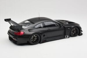 BMW M6 GT3 F13 Plain Body Version Matte Black Minichamps 1:18 155162610 Метал — снимка 2 от 6
