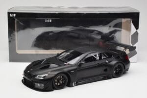 BMW M6 GT3 F13 Plain Body Version Matte Black Minichamps 1:18 155162610 Метал — снимка 6 от 6