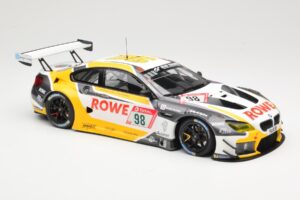 BMW M6 GT3 Rowe Racing #98 M. Wittmann / T. Blomqvist / P. Eng 4th Place 24 Hours Nurburgring 2020 Minichamps 1:18 155202698  — снимка 4 от 6