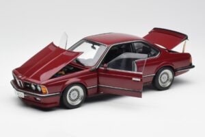BMW M635 CSi E24 Karmin Червен AUTOart 1:18 70528 Метал — снимка 2 от 8