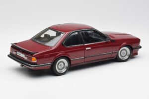 BMW M635 CSi E24 Karmin Червен AUTOart 1:18 70528 Метал — снимка 3 от 8