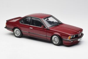 BMW M635 CSi E24 Karmin Червен AUTOart 1:18 70528 Метал — снимка 6 от 8