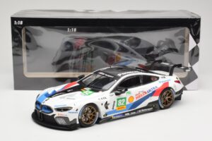 BMW M8 GTE Team Mtek #82 T. Blomqvist / A. Felix da Costa 6 Hours of Fuji 2018 Minichamps 1:18 155182982 Метал — снимка 6 от 6