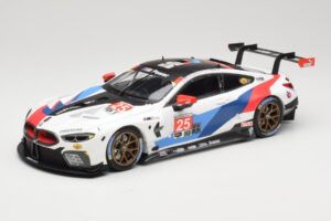 BMW M8 GTE Team RLL C. De Phillippi / B. Auberlen 2nd in Class 12 Hours of Sebring 2018 Minichamps 1:18 155182925 Метал