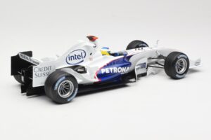 BMW Sauber F1.06 #16 N. Heidfeld Launch Version 2006 Minichamps 1:18 80430413183 Метал — снимка 2 от 6