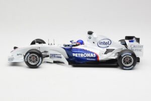 BMW Sauber F1.06 #17 J. Villeneuve Launch Version 2006 Minichamps 1:18 80430413184 Метал — снимка 3 от 6