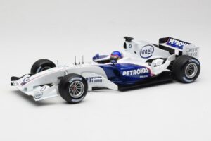 BMW Sauber F1.06 #17 J. Villeneuve Launch Version 2006 Minichamps 1:18 80430413184 Метал