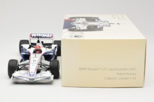 BMW Sauber F1.07 #10 R. Kubica Launch Version 2007 Minichamps 1:18 80430426995 Метал — снимка 6 от 7