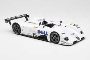 BMW V12 LMR LMP #15 P. Martini / Y. Dalmas / J. Winkelhock 24 Hours of Le Mans Winner 1999 Minichamps 1:18 80430009338 Метал — снимка 4 от 6