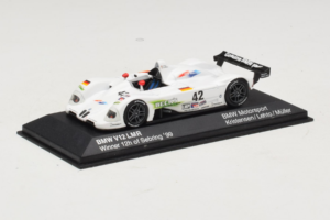 BMW V12 LMR #42 T. Kristensen / J.J. Lehto / J. Muller 24 Hours of Le Mans 1999 Minichamps 1:43 80429418137 Метал — снимка 2 от 5