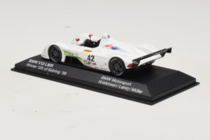 BMW V12 LMR #42 T. Kristensen / J.J. Lehto / J. Muller 24 Hours of Le Mans 1999 Minichamps 1:43 80429418137 Метал — снимка 3 от 5