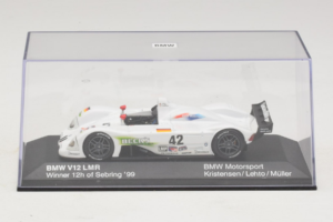 BMW V12 LMR #42 T. Kristensen / J.J. Lehto / J. Muller 24 Hours of Le Mans 1999 Minichamps 1:43 80429418137 Метал — снимка 4 от 5