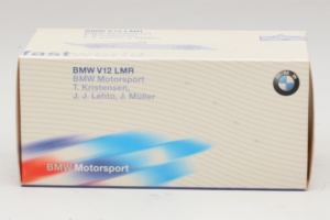 BMW V12 LMR #42 T. Kristensen / J.J. Lehto / J. Muller 24 Hours of Le Mans 1999 Minichamps 1:43 80429418137 Метал — снимка 5 от 5