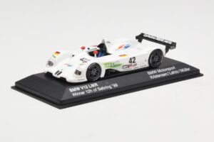 BMW V12 LMR LMP1 #42 J. Müller / J. Lehto 24 Hours of Le Mans 2000 Minichamps 1:43 80420018215 Метал — снимка 2 от 4
