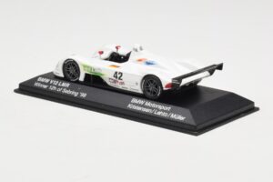BMW V12 LMR LMP1 #42 J. Müller / J. Lehto 24 Hours of Le Mans 2000 Minichamps 1:43 80420018215 Метал — снимка 3 от 4