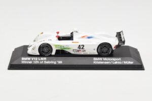 BMW V12 LMR LMP1 #42 J. Müller / J. Lehto 24 Hours of Le Mans 2000 Minichamps 1:43 80420018215 Метал
