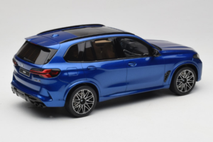 BMW X5 M F95 Competition Marina Bay Blue Metallic GT Spirit 1:18 GT967 Смола — снимка 2 от 6