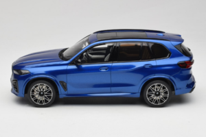 BMW X5 M F95 Competition Marina Bay Blue Metallic GT Spirit 1:18 GT967 Смола — снимка 3 от 6