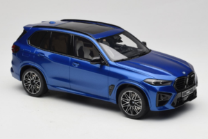 BMW X5 M F95 Competition Marina Bay Blue Metallic GT Spirit 1:18 GT967 Смола — снимка 4 от 6
