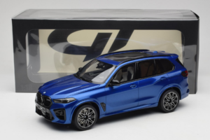 BMW X5 M F95 Competition Marina Bay Blue Metallic GT Spirit 1:18 GT967 Смола — снимка 6 от 6