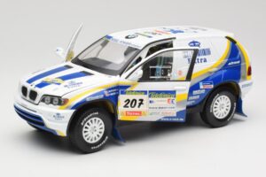 BMW X5 X-Raid #207 Dakar Rally 2004 Solido 1:18 SOLIDO001 Метал — снимка 2 от 8