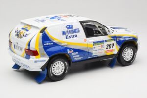 BMW X5 X-Raid #207 Dakar Rally 2004 Solido 1:18 SOLIDO001 Метал — снимка 3 от 8