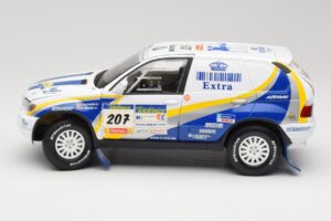BMW X5 X-Raid #207 Dakar Rally 2004 Solido 1:18 SOLIDO001 Метал — снимка 4 от 8